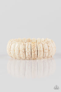 Peacefully Primal - White - Pure Elegance by Kym