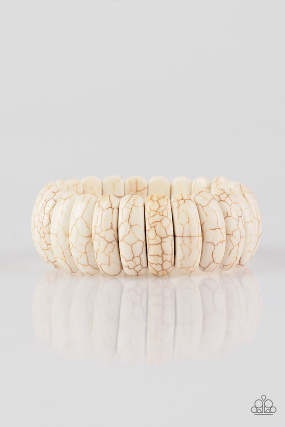 Peacefully Primal - White - Pure Elegance by Kym
