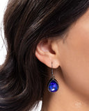 Paparazzi Jewelry Show-Stopping Shimmer - Blue Necklace