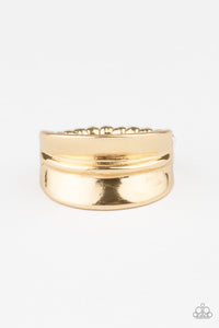 Paparazzi Jewelry Band Together - Gold Ring - Pure Elegance by Kym