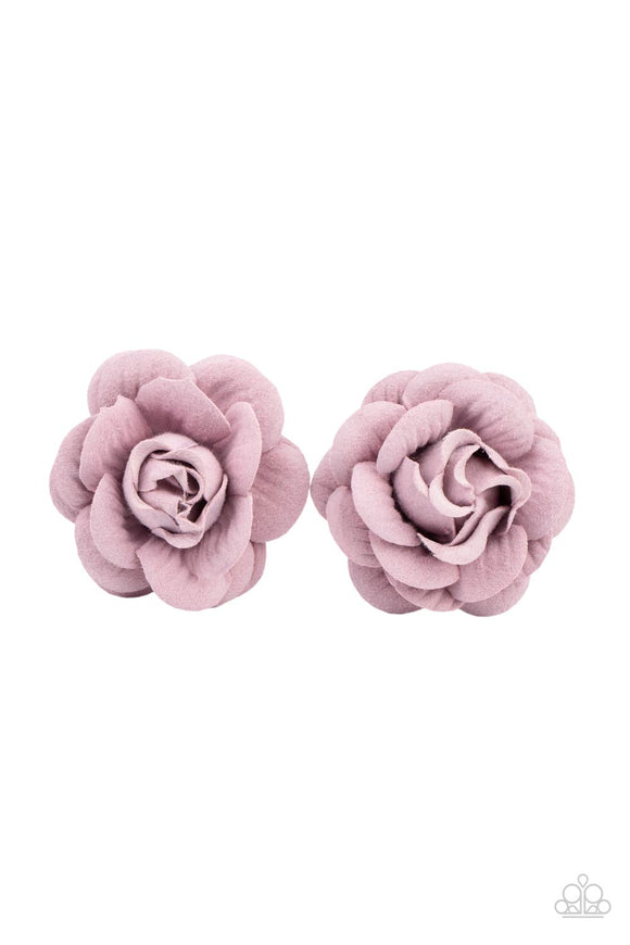 Paparazzi Jewelry Best of Buds - Purple Hair Clips - Pure Elegance by Kym