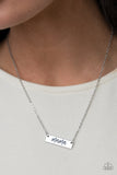 Paparazzi Jewelry Blessed Mama - Silver Necklace - Pure Elegance by Kym