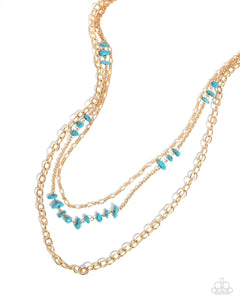 Paparazzi Jewelry Artisanal Abundance - Gold Necklace - Pure Elegance by Kym