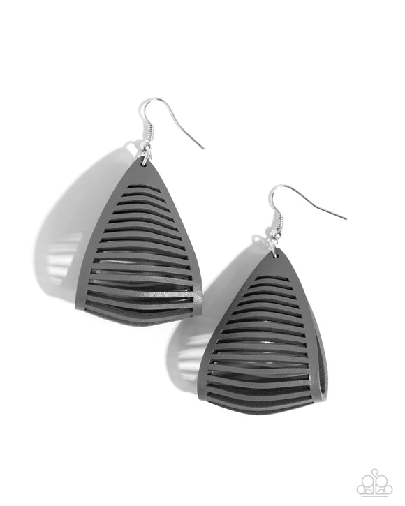 Paparazzi Jewelry In and OUTBACK - Silver Earrings - Pure Elegance by Kym