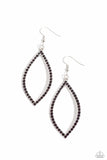 Paparazzi Jewelry Prosperous Prospects - Purple Earrings - Pure Elegance by Kym
