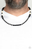 Paparazzi Jewelry Legendary Lava - White Men's Necklace - Pure Elegance by Kym