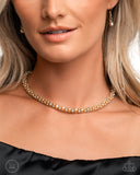 Paparazzi Jewelry Eternal Effulgence - Gold Necklace - Pure Elegance by Kym