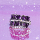 Staggering Stacks - Purple - Pure Elegance by Kym