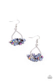 Paparazzi Jewelry Charm of the Century - Blue Earrings - Pure Elegance by Kym