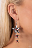 Paparazzi Jewelry Tapered Tiers - Red Earrings - Pure Elegance by Kym
