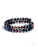 Paparazzi Jewelry Seriously Stellar - Black Bracelet - Pure Elegance by Kym