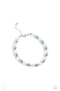 Paparazzi Jewelry DEW or Die - Blue Anklet - Pure Elegance by Kym
