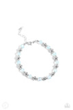 Paparazzi Jewelry DEW or Die - Blue Anklet - Pure Elegance by Kym
