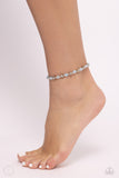 Paparazzi Jewelry DEW or Die - Blue Anklet - Pure Elegance by Kym