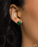 Paparazzi Jewelry Breathtaking Birthstone - Green Earrings - Pure Elegance by Kym