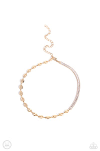 Paparazzi Jewelry Dream Duo - Gold Necklace - Pure Elegance by Kym