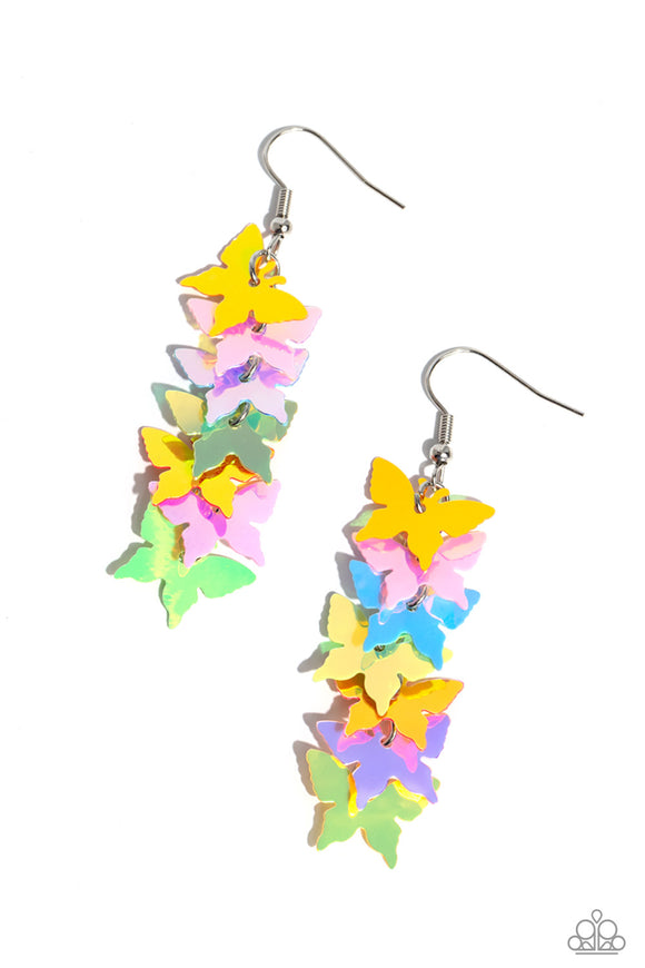 Paparazzi Jewelry Aerial Ambiance - Multi Earrings - Pure Elegance by Kym