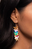 Paparazzi Jewelry Aerial Ambiance - Multi Earrings - Pure Elegance by Kym