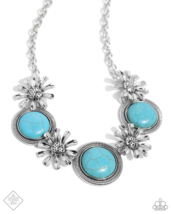 Paparazzi Jewelry Cowboy Casanova - Blue Necklace - Pure Elegance by Kym