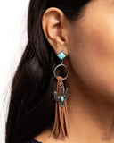 Paparazzi Jewelry Southwestern Season - Brown Earrings - Pure Elegance by Kym