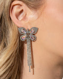 Paparazzi Jewelry Next SOAR - Pink Butterfly Earrings - Pure Elegance by Kym