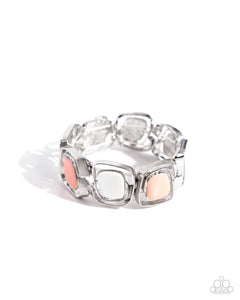 Paparazzi Jewelry SHELL-To-Do - Orange Bracelet - Pure Elegance by Kym