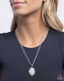 Paparazzi Jewelry Beachy Baroness - White Necklace - Pure Elegance by Kym