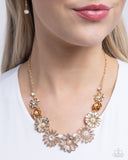 Paparazzi Jewelry Garden Gesture - Brown Necklace - Pure Elegance by Kym