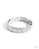 Paparazzi Jewelry Gasp-Worthy Glitter - Pink Bracelet - Pure Elegance by Kym