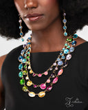 Paparazzi Jewelry Elated - 2024 Signature Zi Collection Necklace - Pure Elegance by Kym