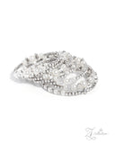 Paparazzi Jewelry Sentimental Value - White Zi Collection Bracelet 2024 - Pure Elegance by Kym