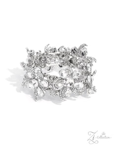 Paparazzi Jewelry Indulgent Ideal - White New Zi Collection Bracelet - Pure Elegance by Kym