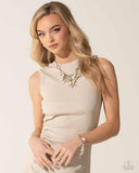 Paparazzi Jewelry Seashell Shanty - White Necklace - Pure Elegance by Kym