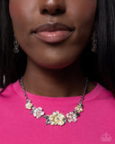 Paparazzi Jewelry Bouquet Brilliance - Yellow Necklace - Pure Elegance by Kym