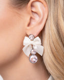 Paparazzi Jewelry Genteel Glam - Pink Earrings - Pure Elegance by Kym