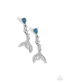 Paparazzi Jewelry Mermaid Motivation - Blue Earrings - Pure Elegance by Kym