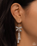 Paparazzi Jewelry Date Night Decadence - White Earrings - Pure Elegance by Kym