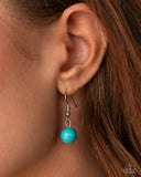 Paparazzi Jewelry Steady Stones - Blue Necklace - Pure Elegance by Kym