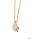 Paparazzi Jewelry Football Future - Gold Men's Necklace - Pure Elegance by Kym