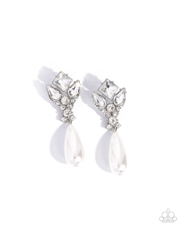 Pearly Promenade - White - Pure Elegance by Kym