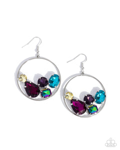 Paparazzi Jewelry Treasure Timbre - Multi Earrings - Pure Elegance by Kym