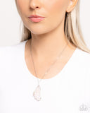 Paparazzi Jewelry Experimental Echo - Silver Necklace - Pure Elegance by Kym