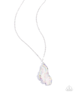Paparazzi Jewelry Experimental Echo - Silver Necklace - Pure Elegance by Kym