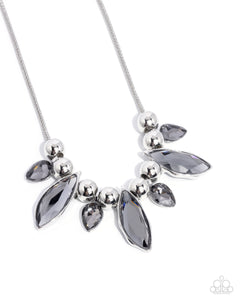 Paparazzi Jewelry Unrivaled Edge - Silver Necklace - Pure Elegance by Kym
