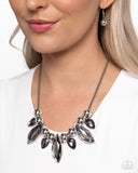 Paparazzi Jewelry Unrivaled Edge - Silver Necklace - Pure Elegance by Kym
