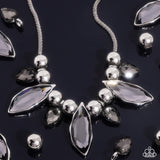 Paparazzi Jewelry Unrivaled Edge - Silver Necklace - Pure Elegance by Kym