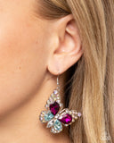 Paparazzi Jewelry Teardrop Takeoff - Multi Earrings - Pure Elegance by Kym