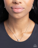 Paparazzi Jewelry Fearless Flair - White Necklace - Pure Elegance by Kym