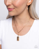 Paparazzi Jewelry Simple Street - Gold Necklace - Pure Elegance by Kym