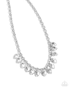 Paparazzi Jewelry Vicious Vibrancy - White Necklace - Pure Elegance by Kym